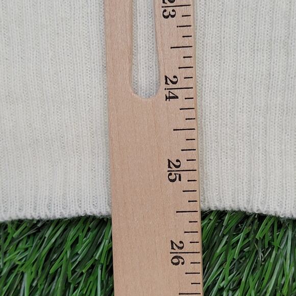 Vintage 80s MOD Striped Collared Sweater S/M 20x25 Cropped Light-Weight - Picture 11 of 11